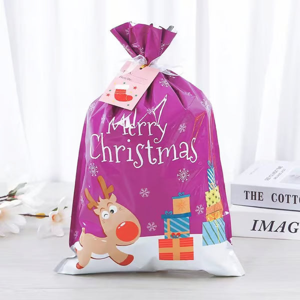 đDrawstring Christmas Gift Bags
