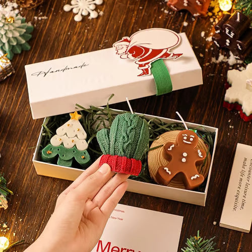 đChristmas Aroma Candle Ornament Gift Box