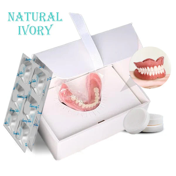 ✅ Made and Shipped from the UK| Smileasego™ Suction-fit Complete Denture 🍀