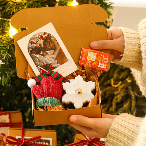 đChristmas Aroma Candle Ornament Gift Box