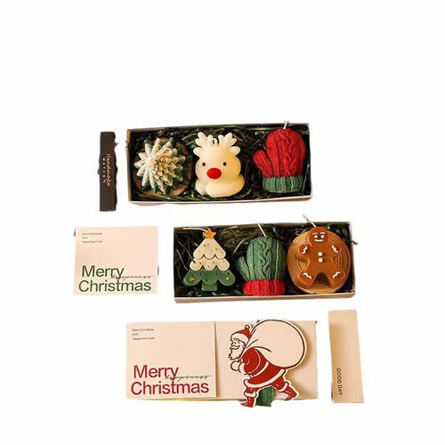 đChristmas Aroma Candle Ornament Gift Box