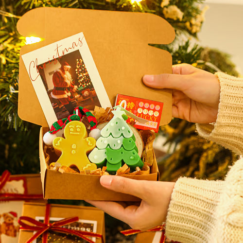 đChristmas Aroma Candle Ornament Gift Box