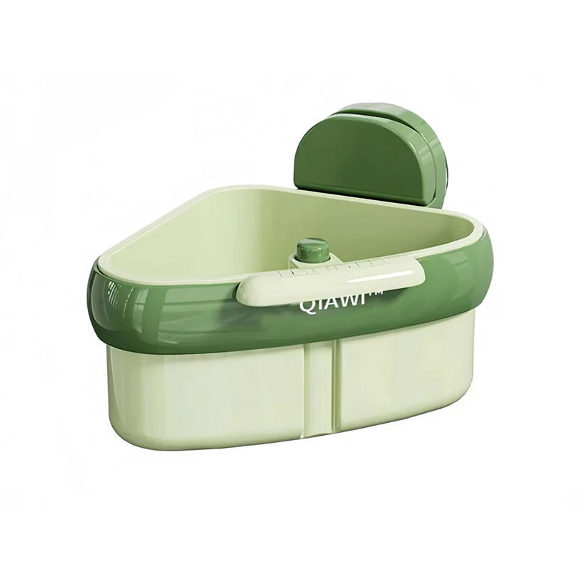QIAWIâ˘-Suction Cup Sink Corner Rack
