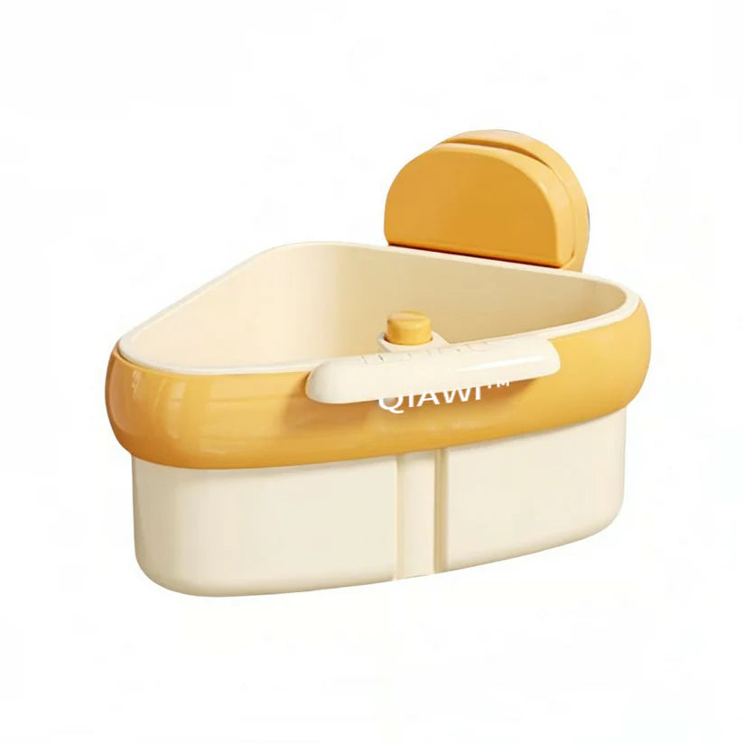 QIAWIâ˘-Suction Cup Sink Corner Rack