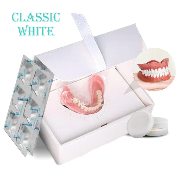 ✅ Made and Shipped from the UK| Smileasego™ Suction-fit Complete Denture 🍀