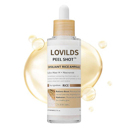 Final 3 Hours: 60% OFF🔥 Gentle Exfoliator Glow Rice Ampoule-Suitable for All Skin Types