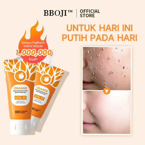 🌸“BBOJI™ Orange Enzyme Exfoliating Gel — The Gentle Miracle Your Skin Has Been Crying Out For”🌸