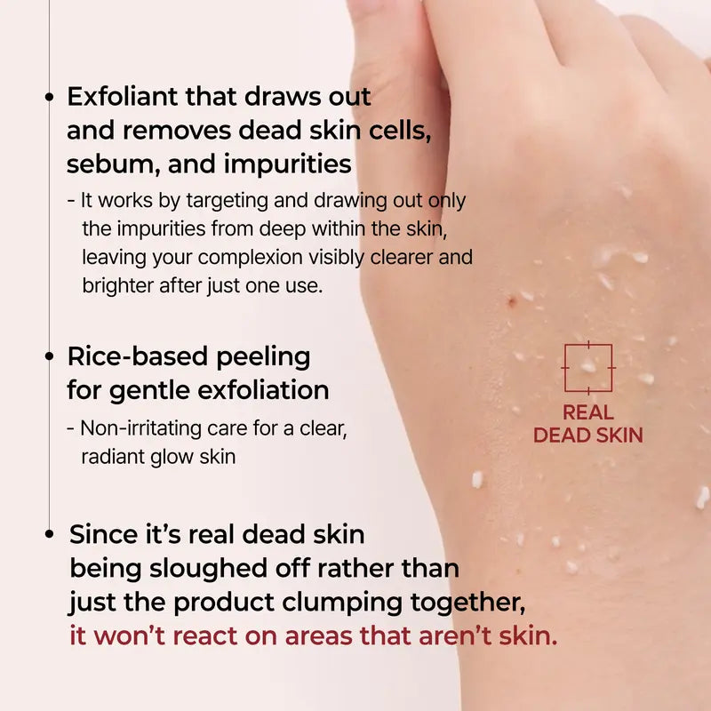 Final 3 Hours: 60% OFF🔥 Gentle Exfoliator Glow Rice Ampoule-Suitable for All Skin Types
