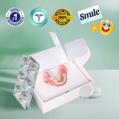 ✅ Made and Shipped from the UK| Smileasego™ Suction-fit Complete Denture 🍀