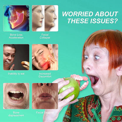 ✅ Made and Shipped from the UK| Smileasego™ Suction-fit Complete Denture 🍀